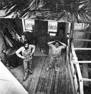 Michael Epp and Bob Shannon in the space that became People-Space, their alternative architecture business.